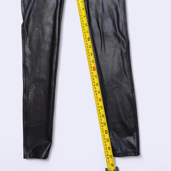 SPANX Faux Leather Maternity Leggings – Black – Size M - Picture 4 of 5